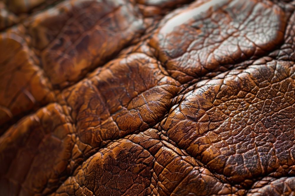 Leather texture football reptile animal.