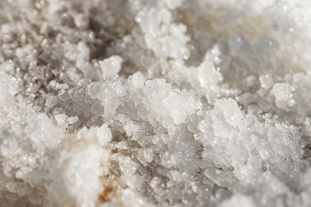 Salt texture outdoors crystal mineral.