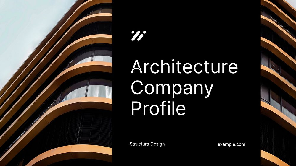 Architecture company profile template