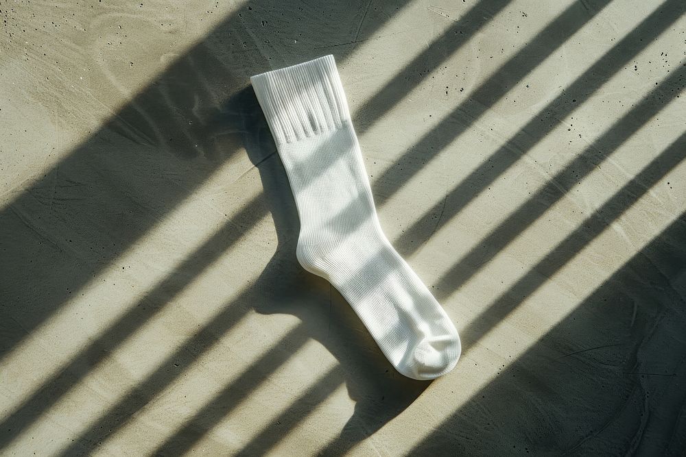 Socks mockup clothing apparel hosiery.