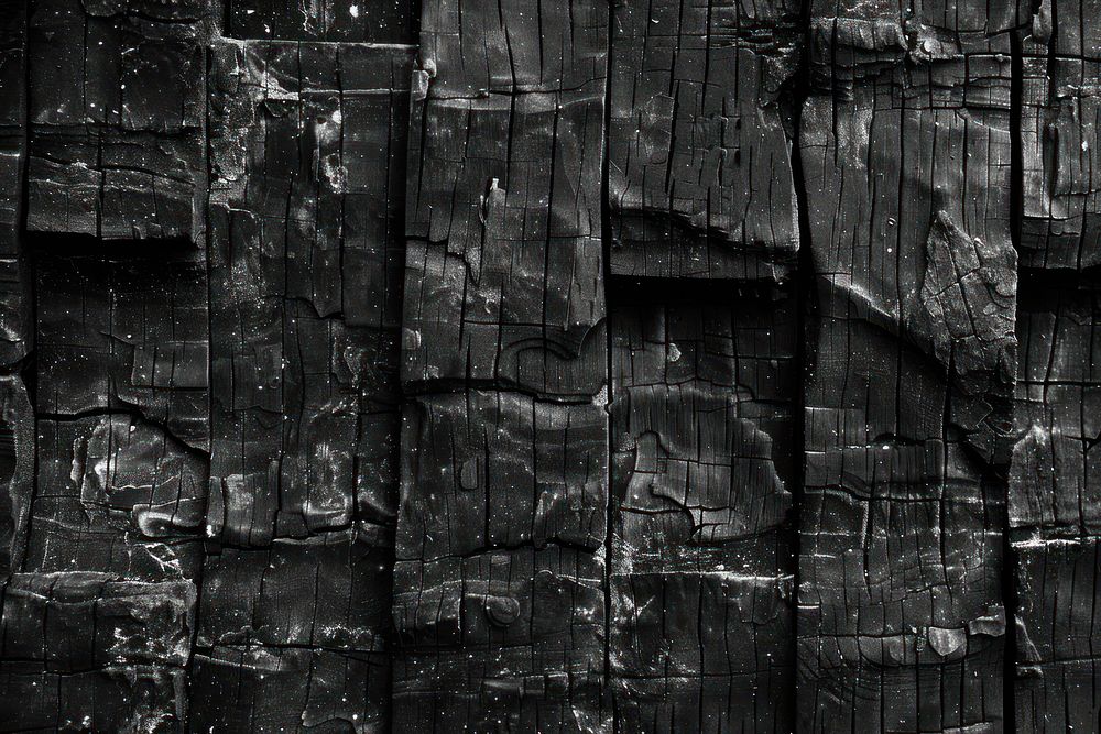 Texture wall crack outdoors slate black.