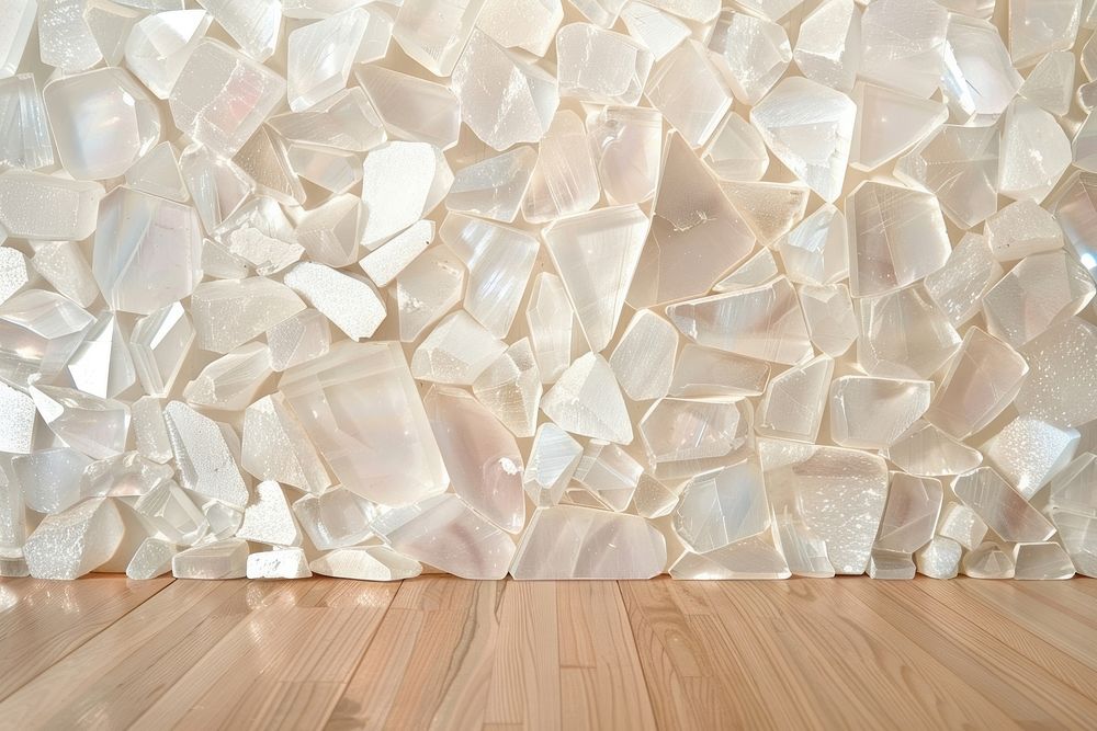 Wall texture crystal mineral floor.