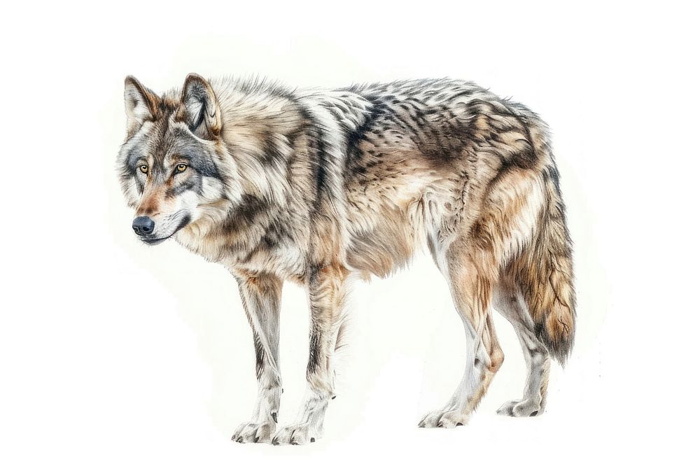 Wolf animal canine mammal.