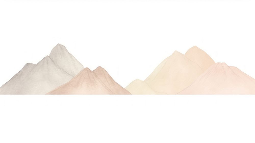 Mountains as divider watercolor outdoors powder person.