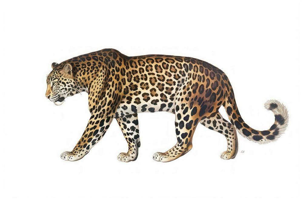 Leopard wildlife animal mammal.