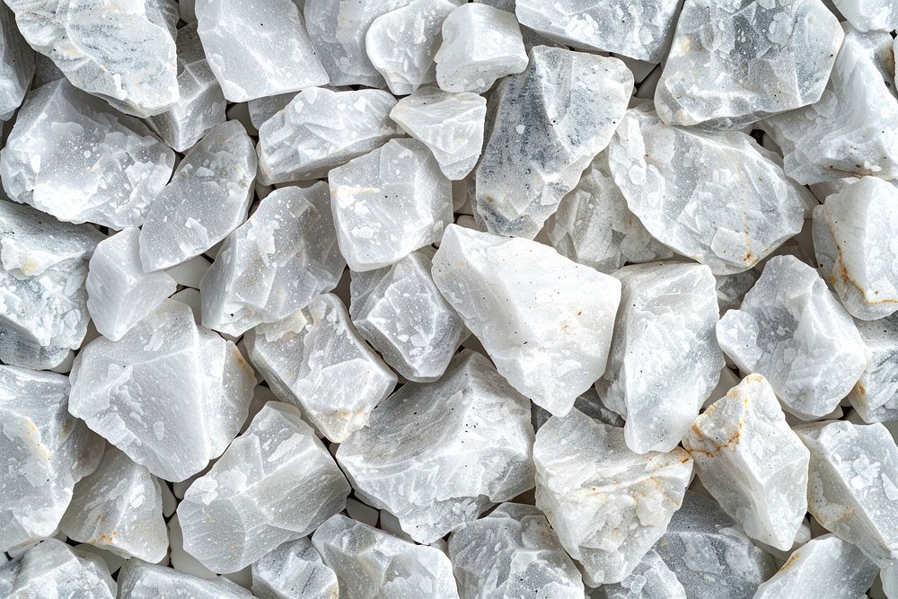Rock salt limestone mineral crystal.