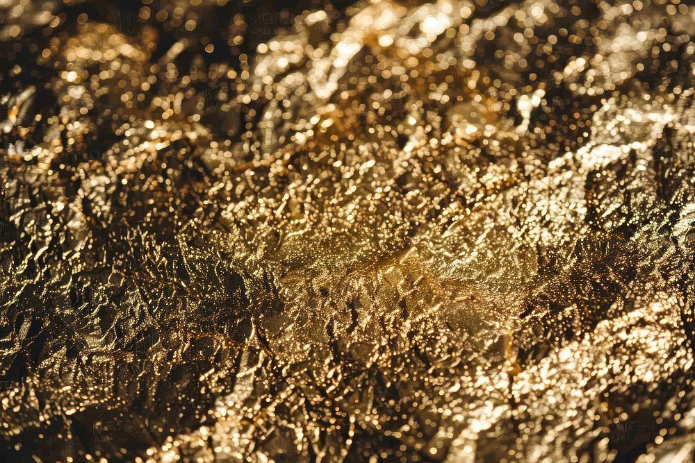 Sky gold aluminium rock foil.