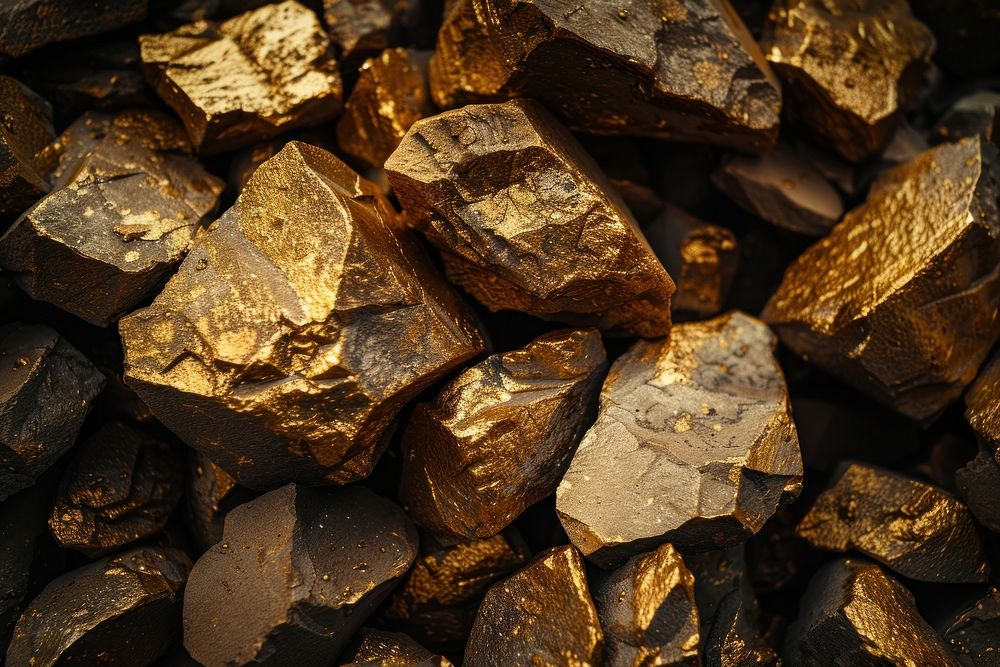 Gold ore ammunition anthracite treasure.