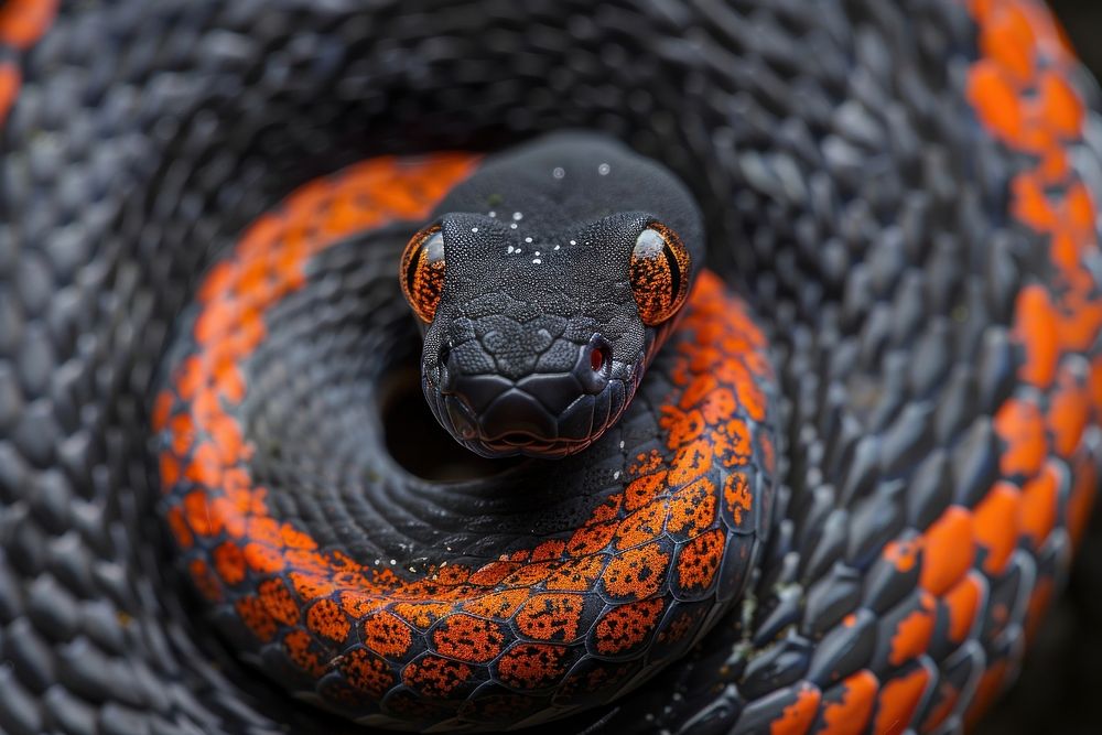 Serpentine reptile animal snake.