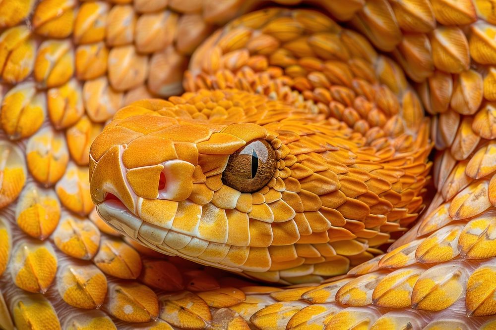 Serpentine rattlesnake reptile animal.