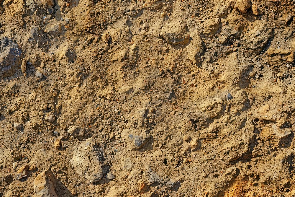 Monazite Sand texture outdoors ground.