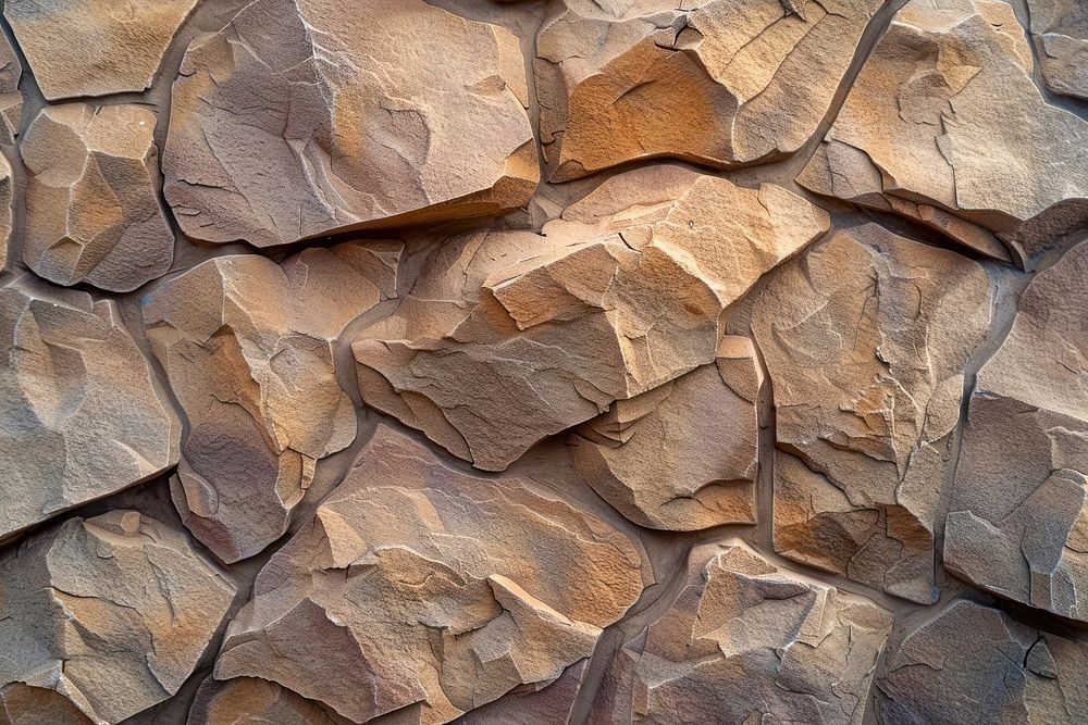 Sandstone wall texture outdoors walkway.