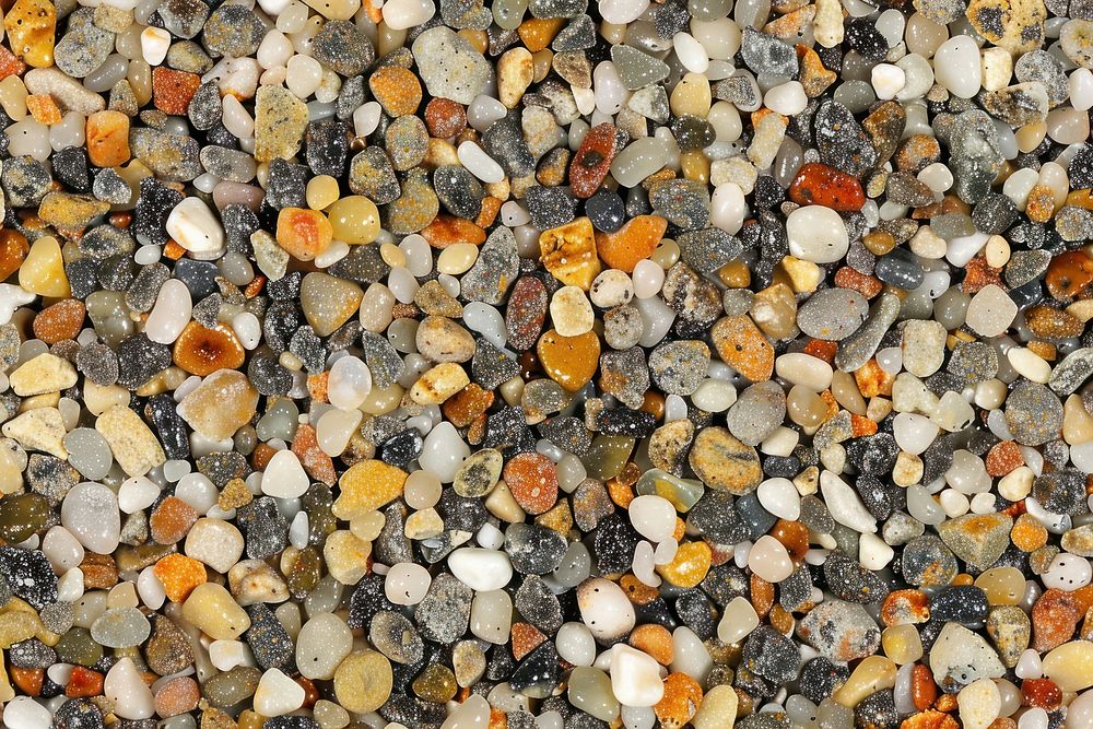 Calcium Sand mineral pebble gravel.