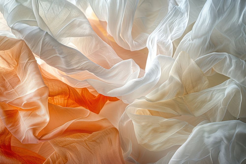 Crepe paper furniture blanket silk.