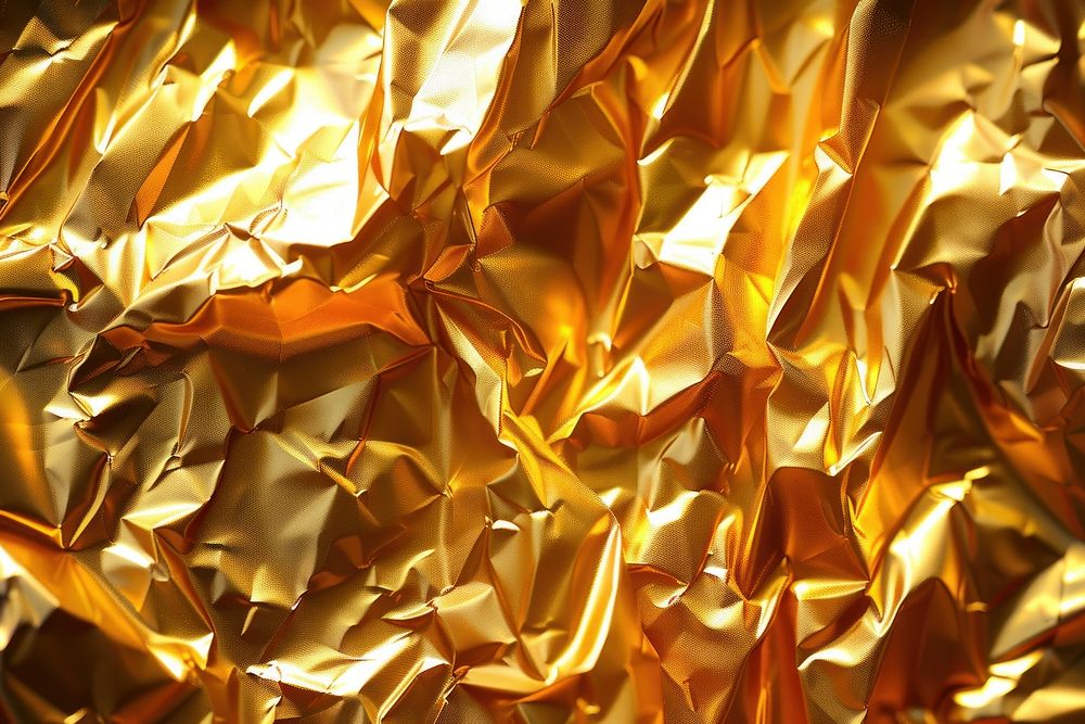 Gold bond chandelier aluminium foil.