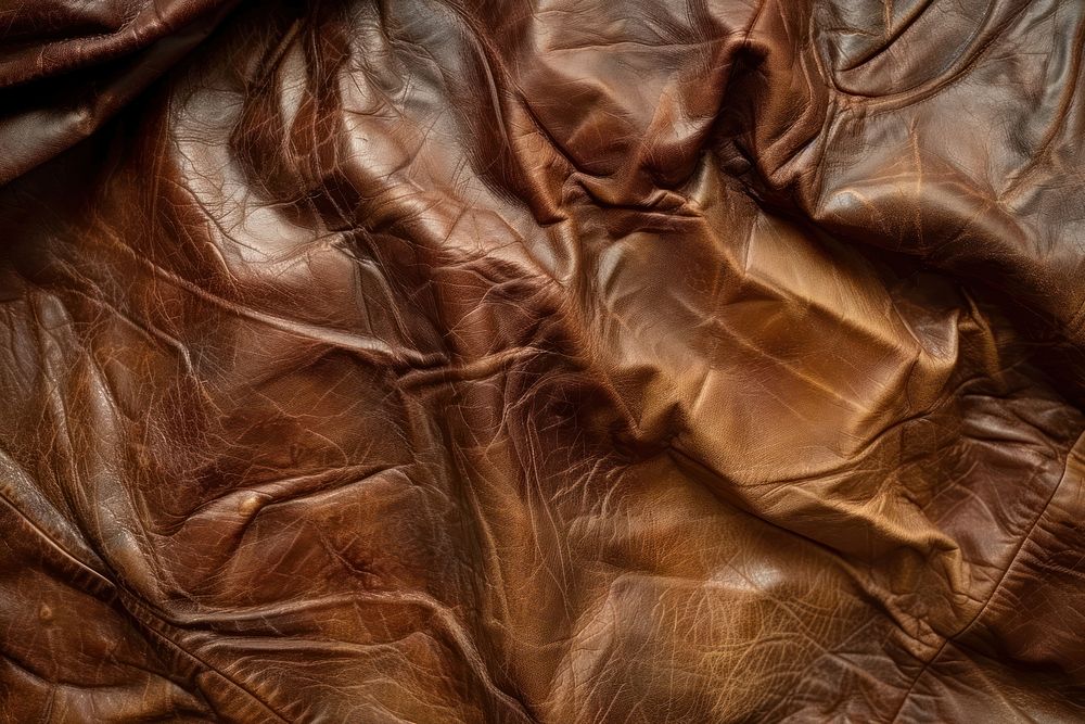 Buffalo leather texture clothing apparel.