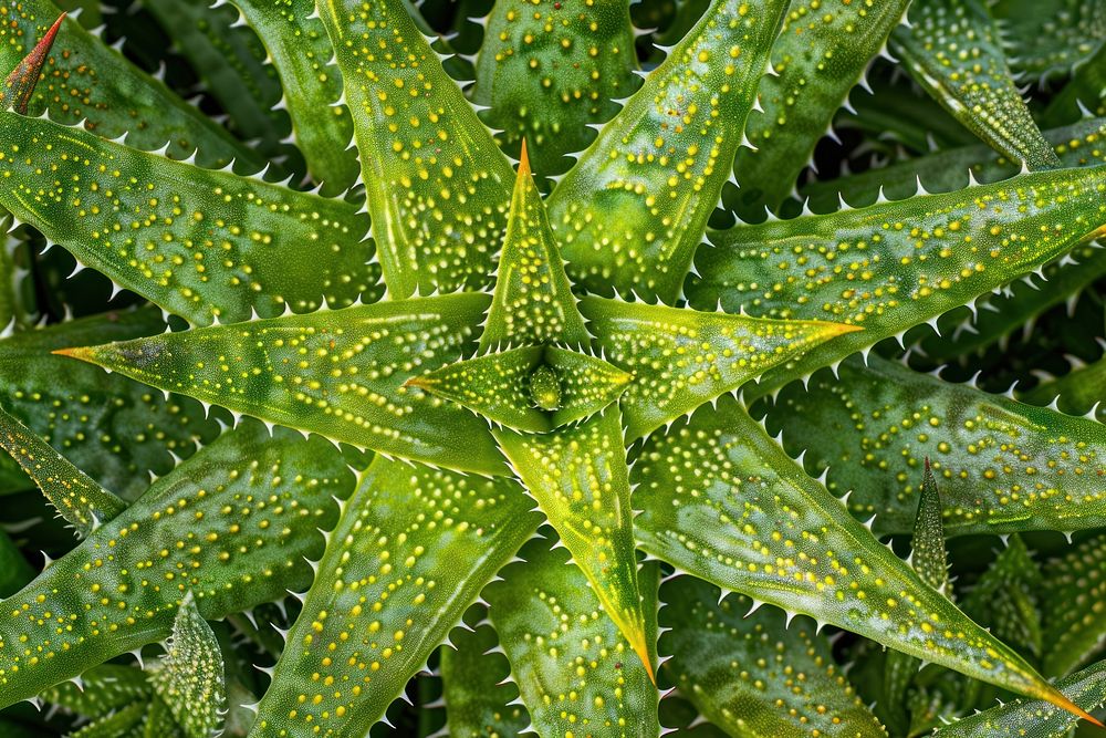 Aloe aloe plant leaf.