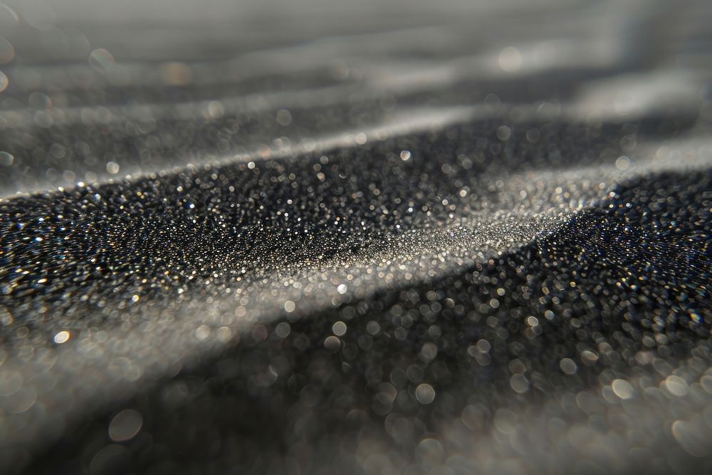 Black Sand texture sand outdoors.