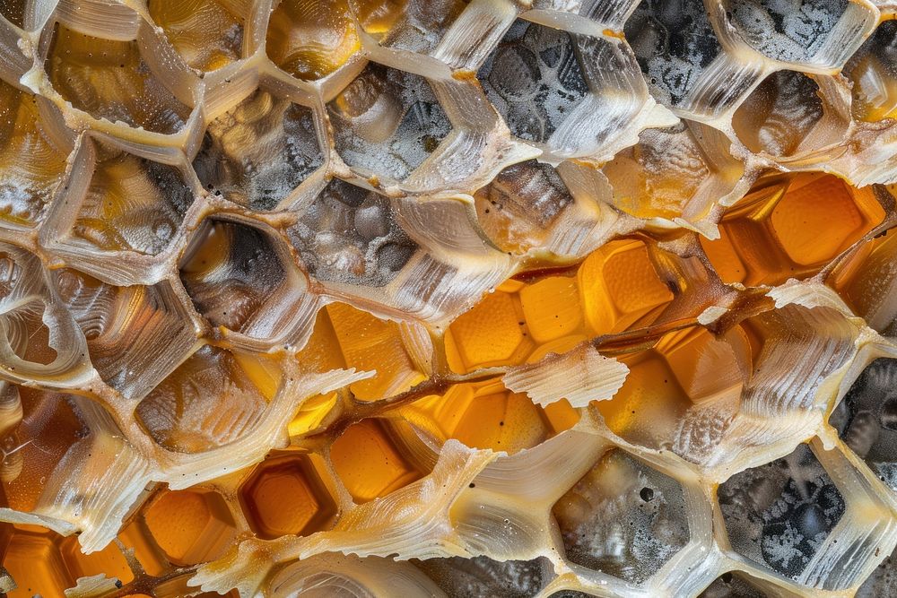 Honeycomb food.
