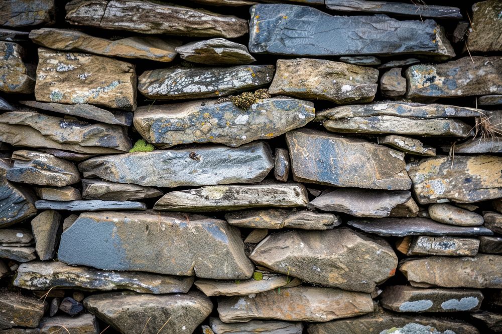 Dry stone wall architecture building rock.