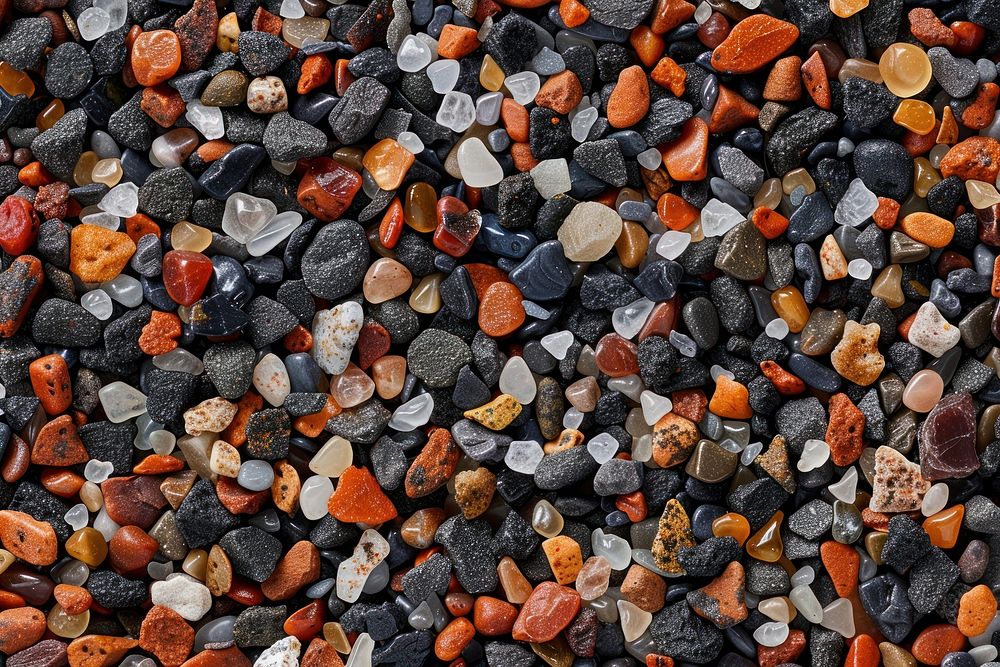 Glass Sand festival pebble gravel.