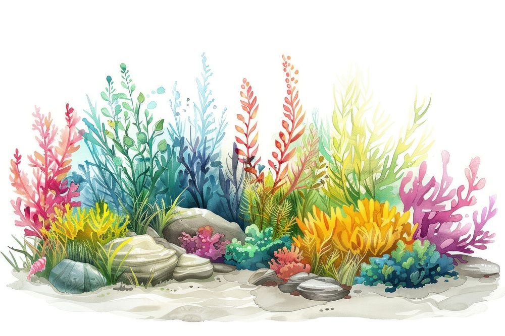 Underwater painting graphics outdoors.