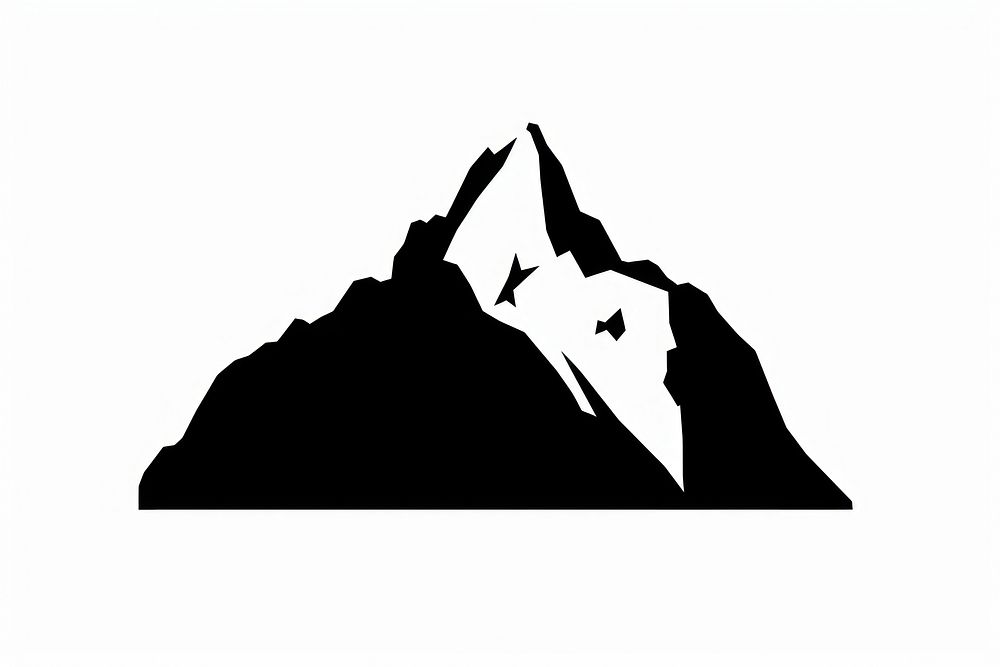 Mont blanc silhouette sweatshirt mountain.