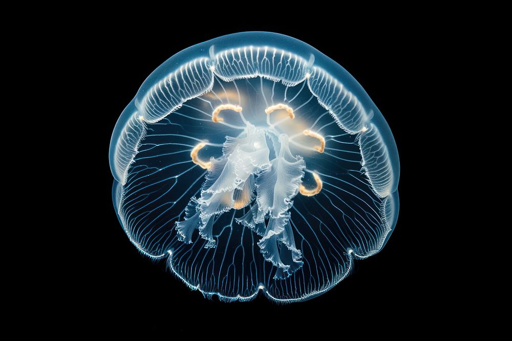 Jellyfish moon invertebrate astronomy.