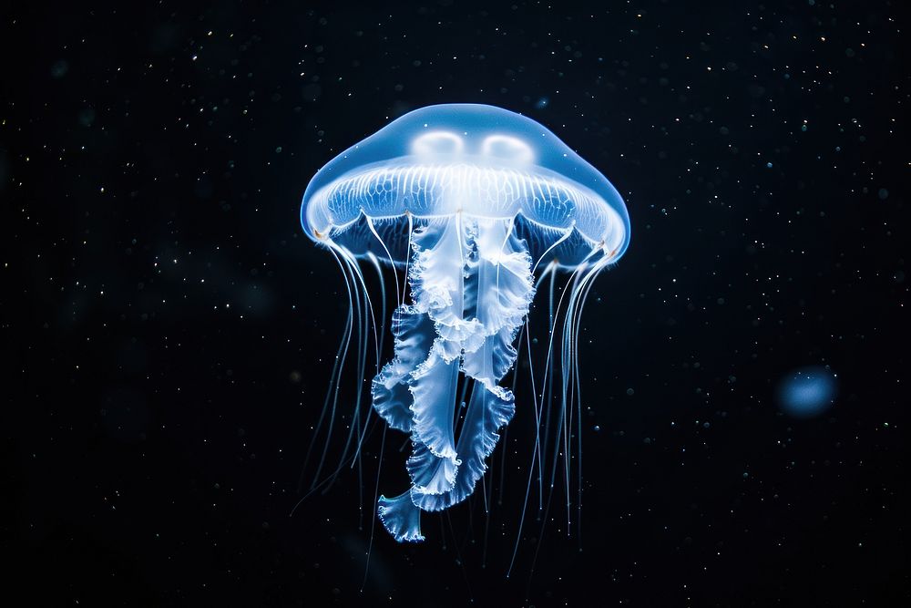 Jellyfish invertebrate animal shark.
