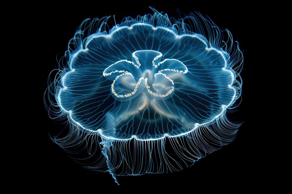 Jellyfish invertebrate chandelier animal.