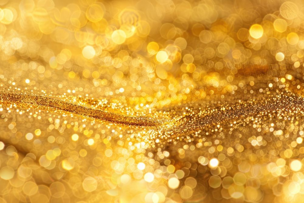 Bond paper texture glitter gold chandelier.