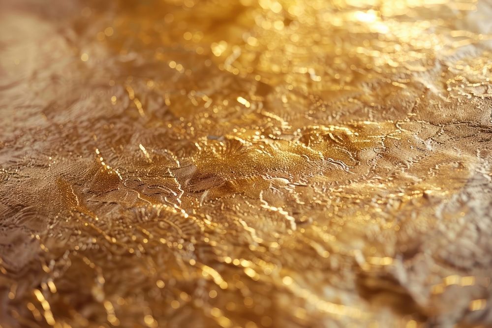 Cardstock paper texture gold aluminium reptile.