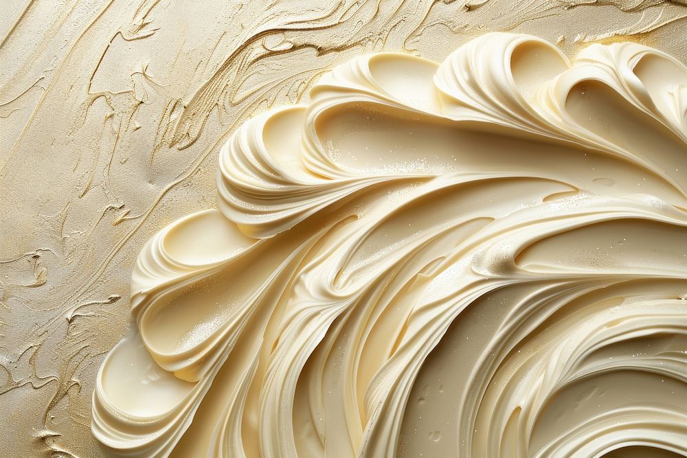 Chantilly cream texture dessert butter creme.