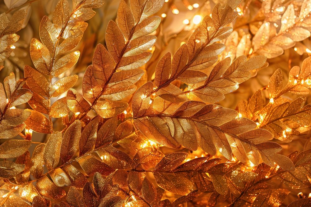 Fern leaf texture christmas festival plant.