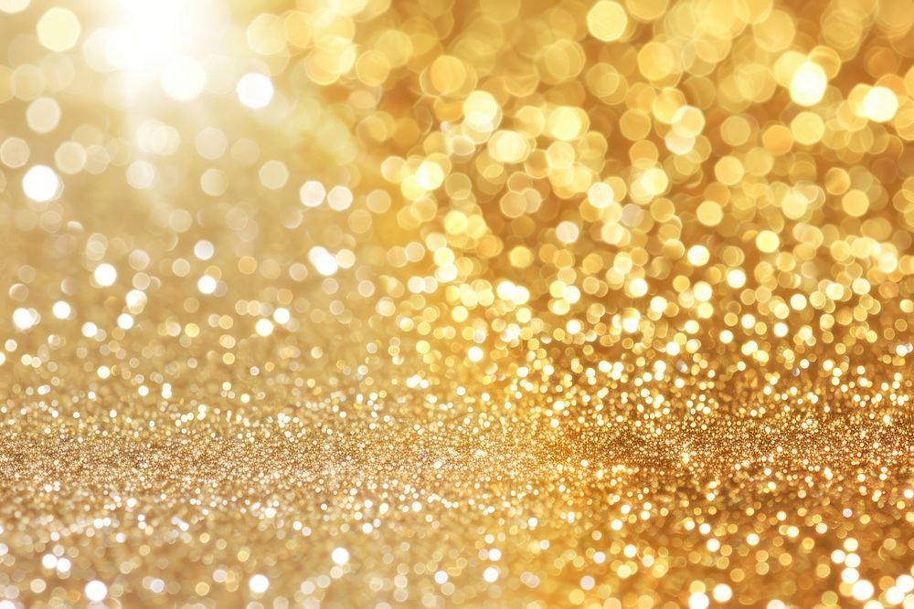 Half-and-half Cream texture glitter gold chandelier.