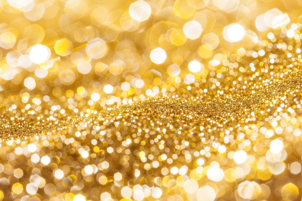Pattern texture glitter gold chandelier.