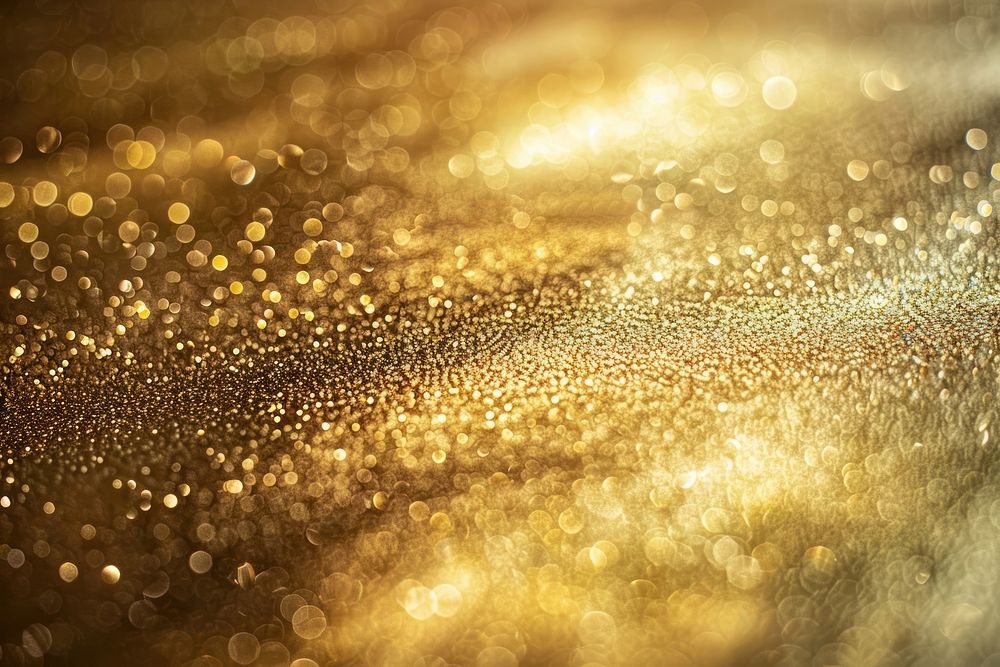 Photographic paper texture glitter gold chandelier.