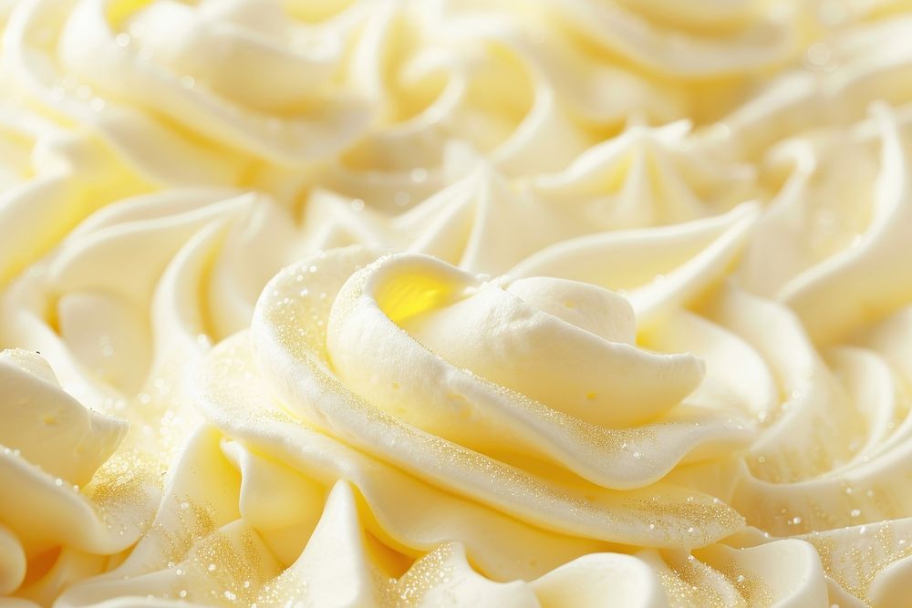 Whipping Cream texture cream dessert butter.