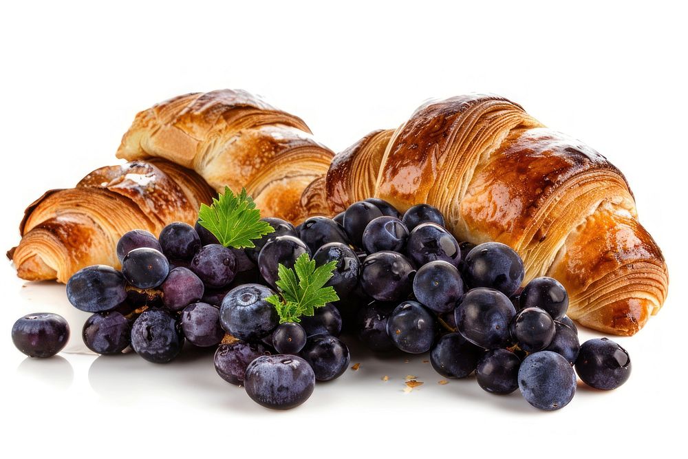 Food and pastries moldova food blueberry croissant.