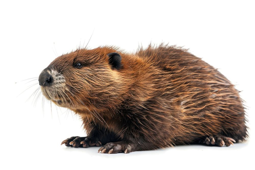 Mountain beaver wildlife animal mammal.