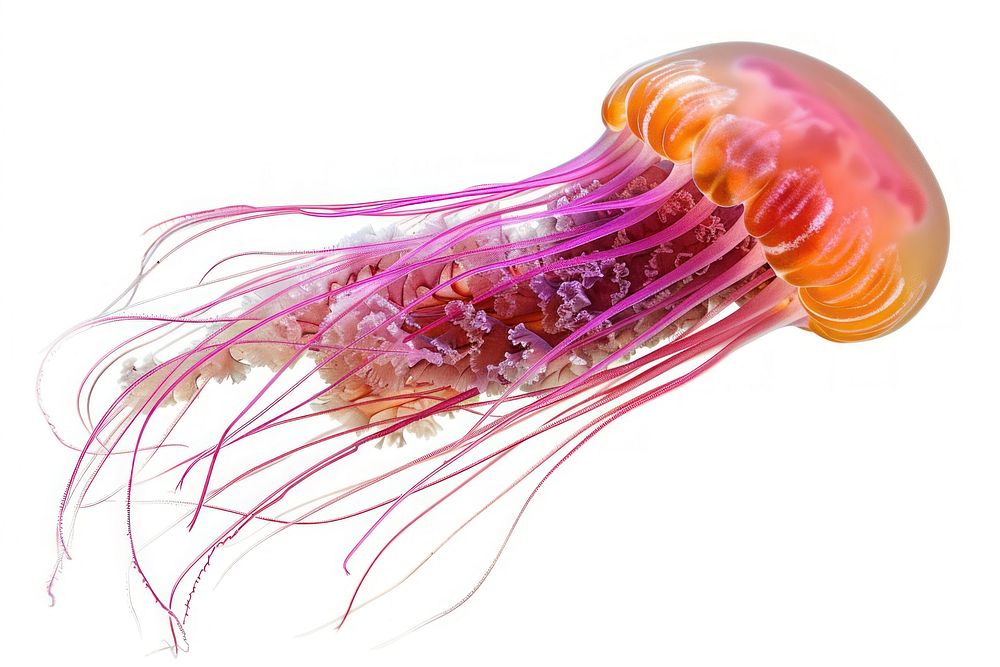 Moon Jellyfish jellyfish invertebrate animal.