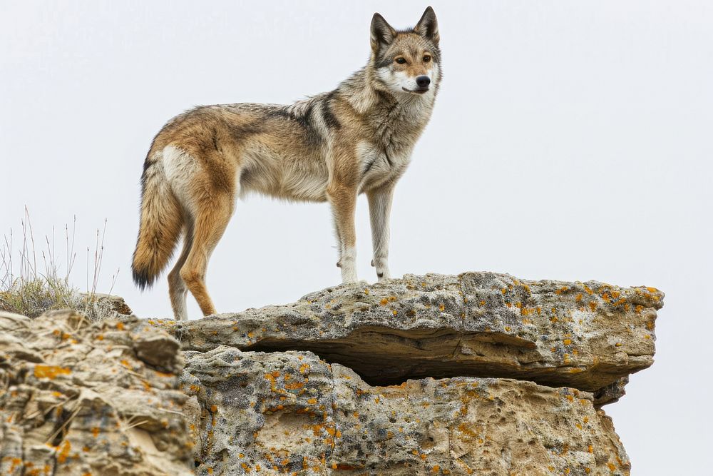 Mountain feist wildlife animal coyote.