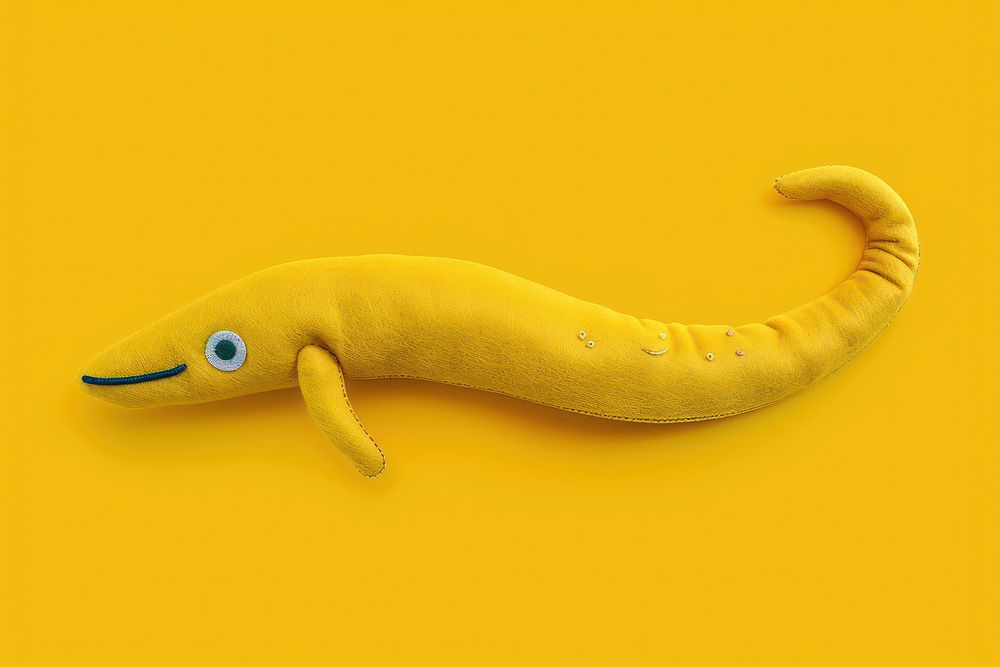 Reptile animal yellow snake.