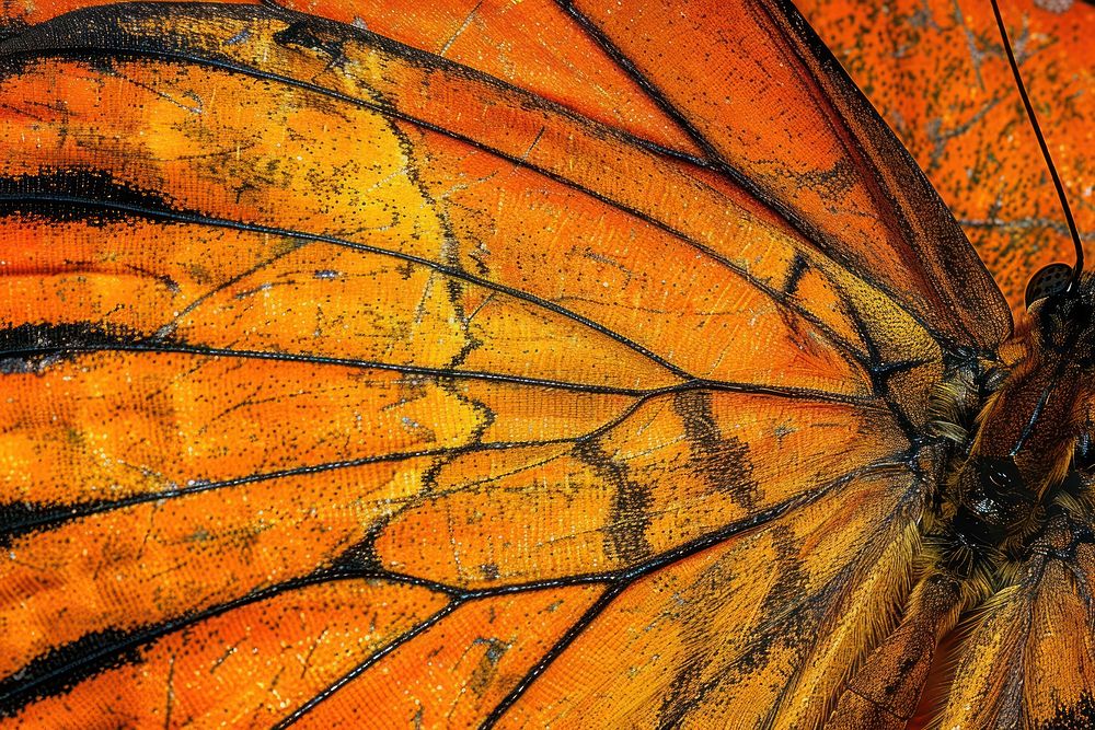 Orange Oakleaf Butterfly wing butterfly invertebrate arachnid.