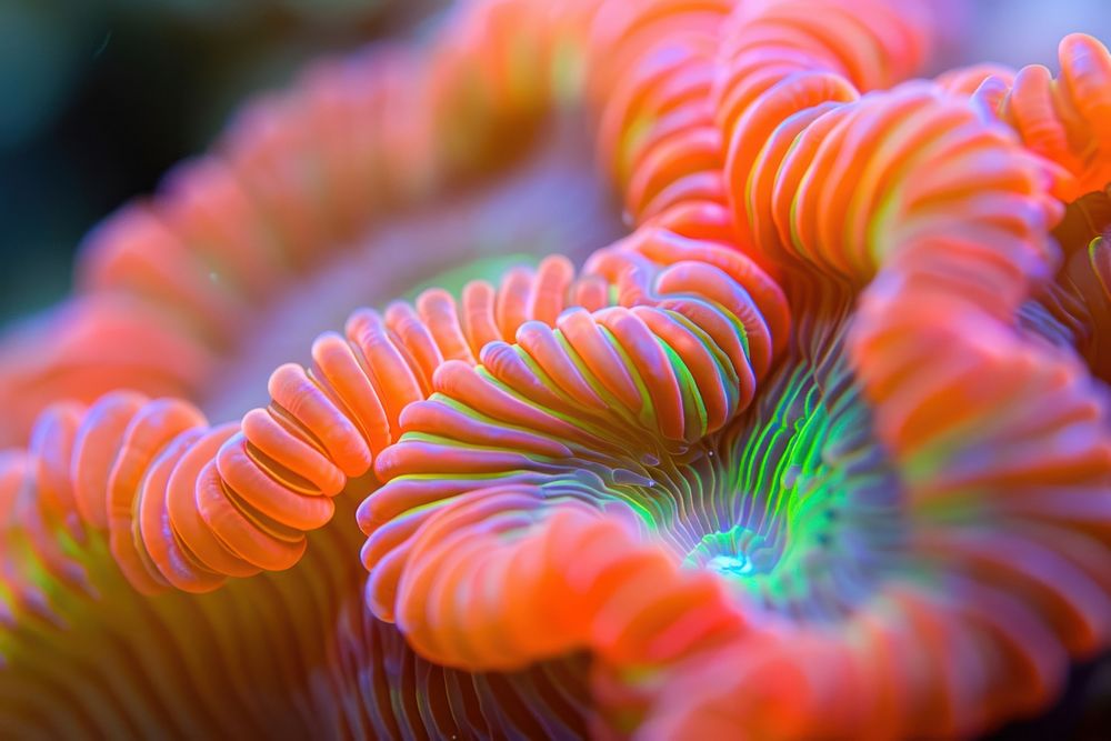 Brain Coral invertebrate brain coral alcyonacea.