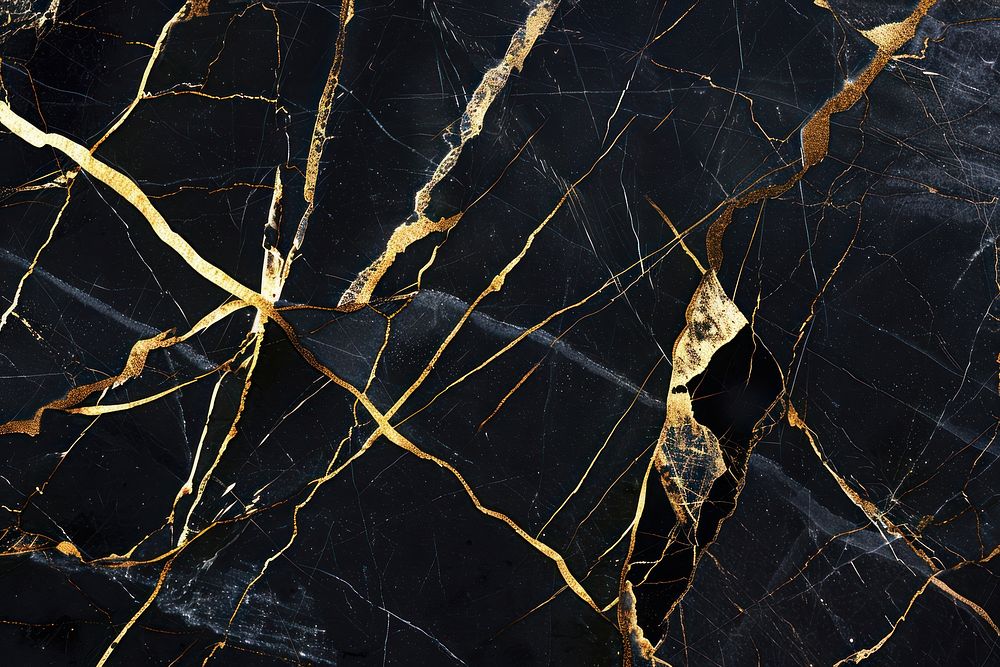 Gold marble rock.