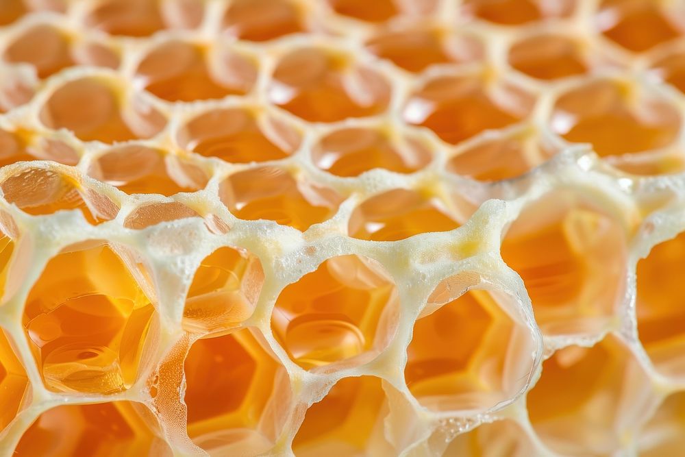 Honeycomb honeycomb beverage drink.