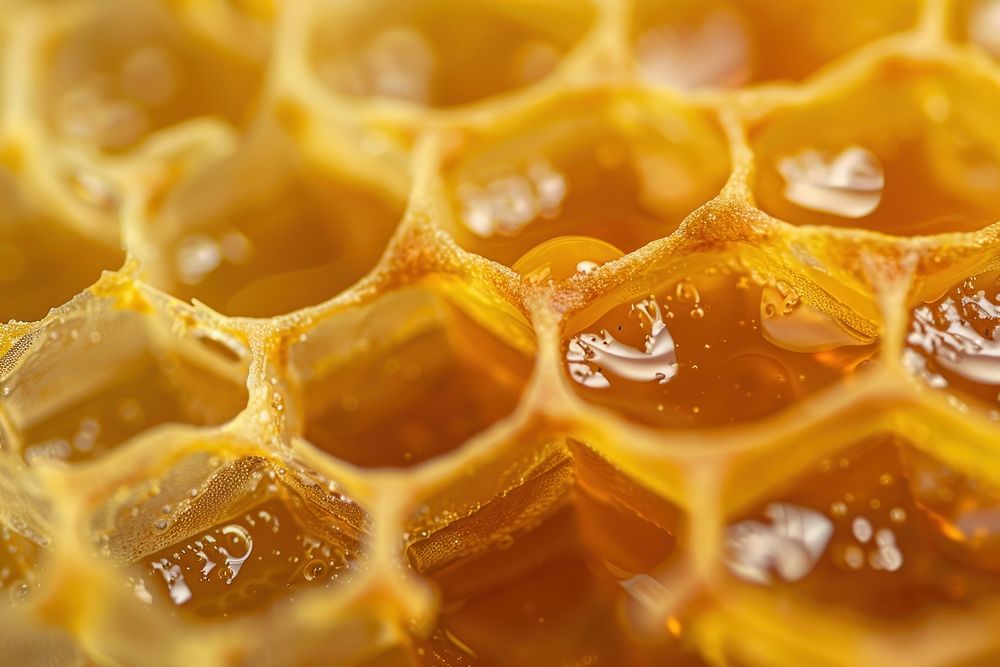 Honeycomb honeycomb food.