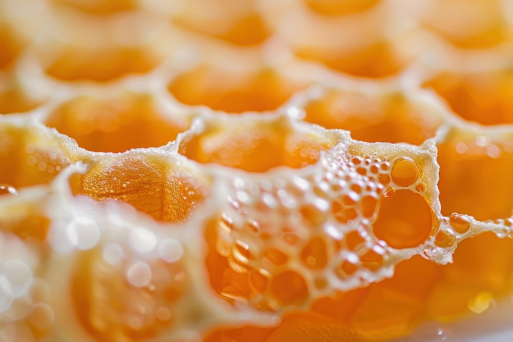 Honeycomb honeycomb produce fruit.