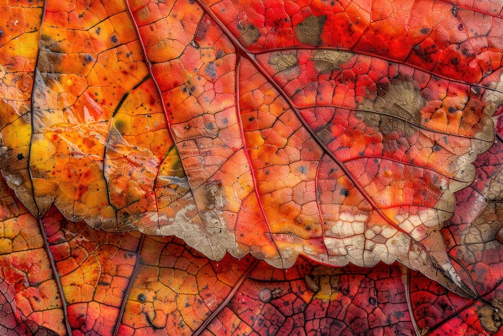 Meple leaf reptile autumn animal.